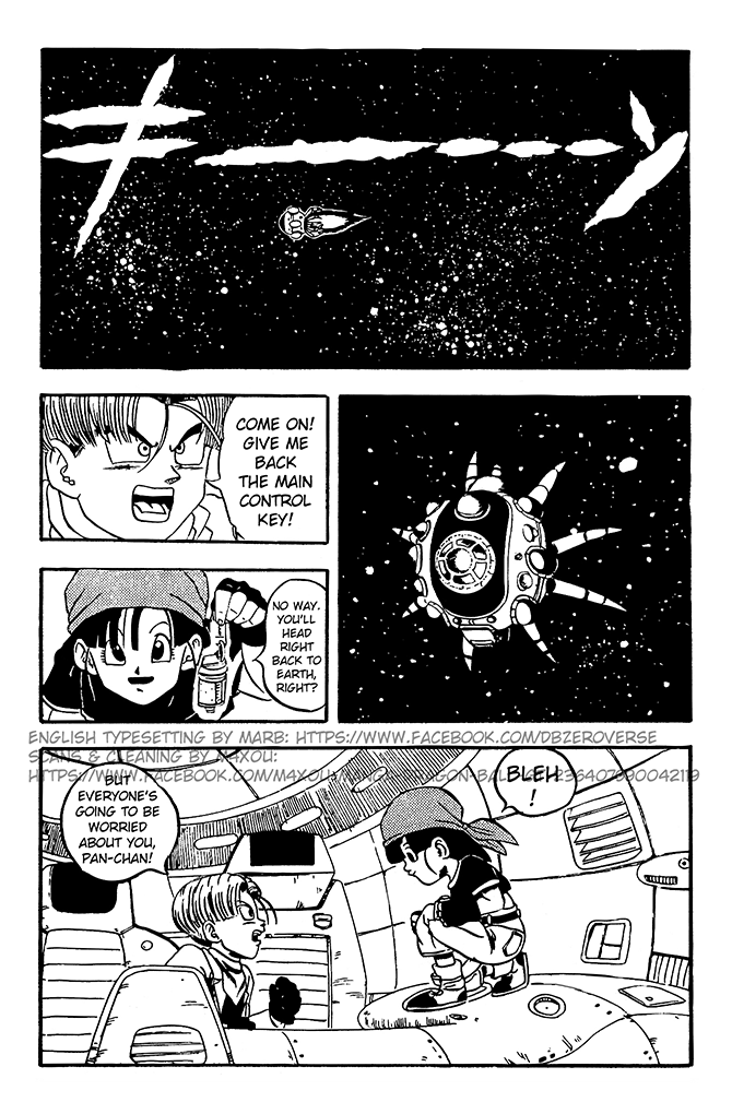 Dragon Ball GT Chapter 6 page 15 - Chapter 6: I'm the Star! Pan Takes Off Into Space!!