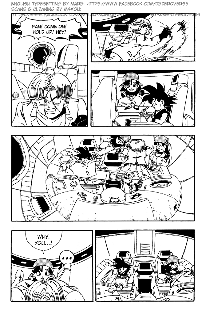 Dragon Ball GT Chapter 6 page 16 - Chapter 6: I'm the Star! Pan Takes Off Into Space!!
