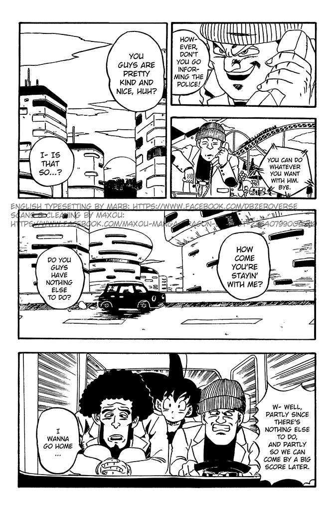 Dragon Ball GT Chapter 6 page 3 - Chapter 6: I'm the Star! Pan Takes Off Into Space!!