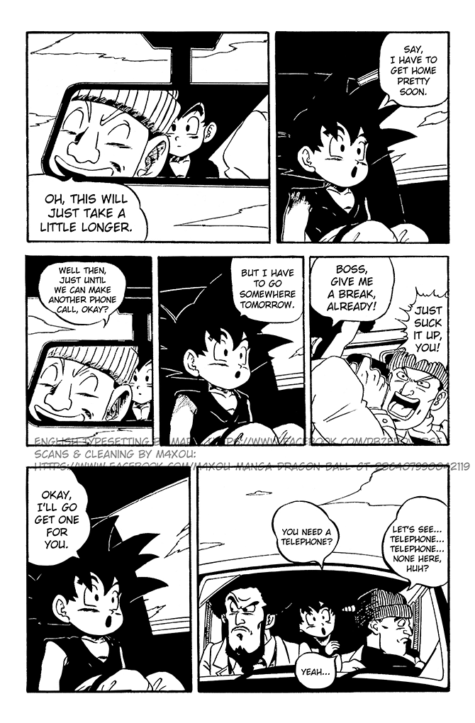 Dragon Ball GT Chapter 6 page 4 - Chapter 6: I'm the Star! Pan Takes Off Into Space!!