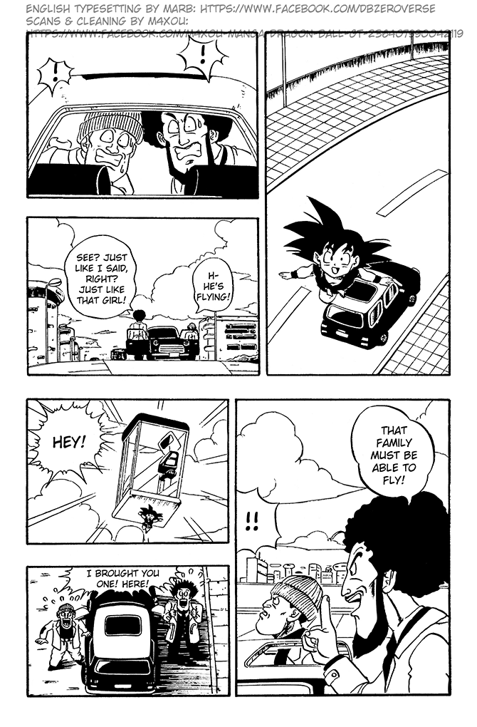 Dragon Ball GT Chapter 6 page 5 - Chapter 6: I'm the Star! Pan Takes Off Into Space!!
