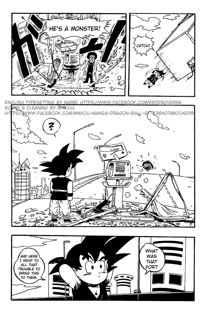 Dragon Ball GT Chapter 6 page 6 - Chapter 6: I'm the Star! Pan Takes Off Into Space!!