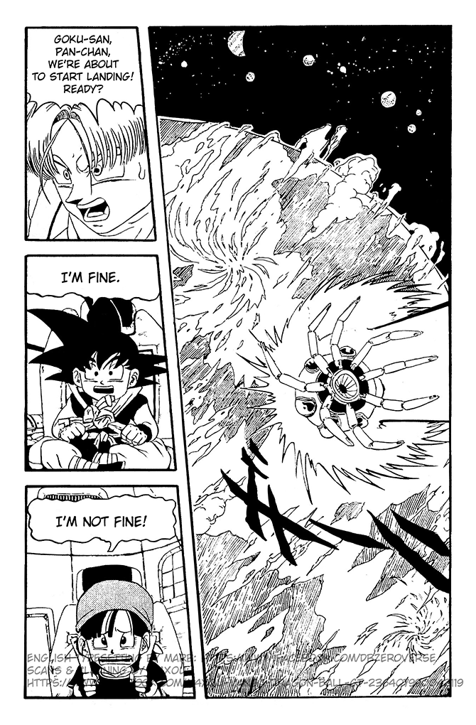Dragon Ball GT Chapter 7 page 10 - Chapter 7: Super-Greedy!! The Merchant Planet Imegga