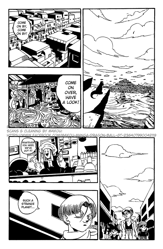 Dragon Ball GT Chapter 7 page 14 - Chapter 7: Super-Greedy!! The Merchant Planet Imegga