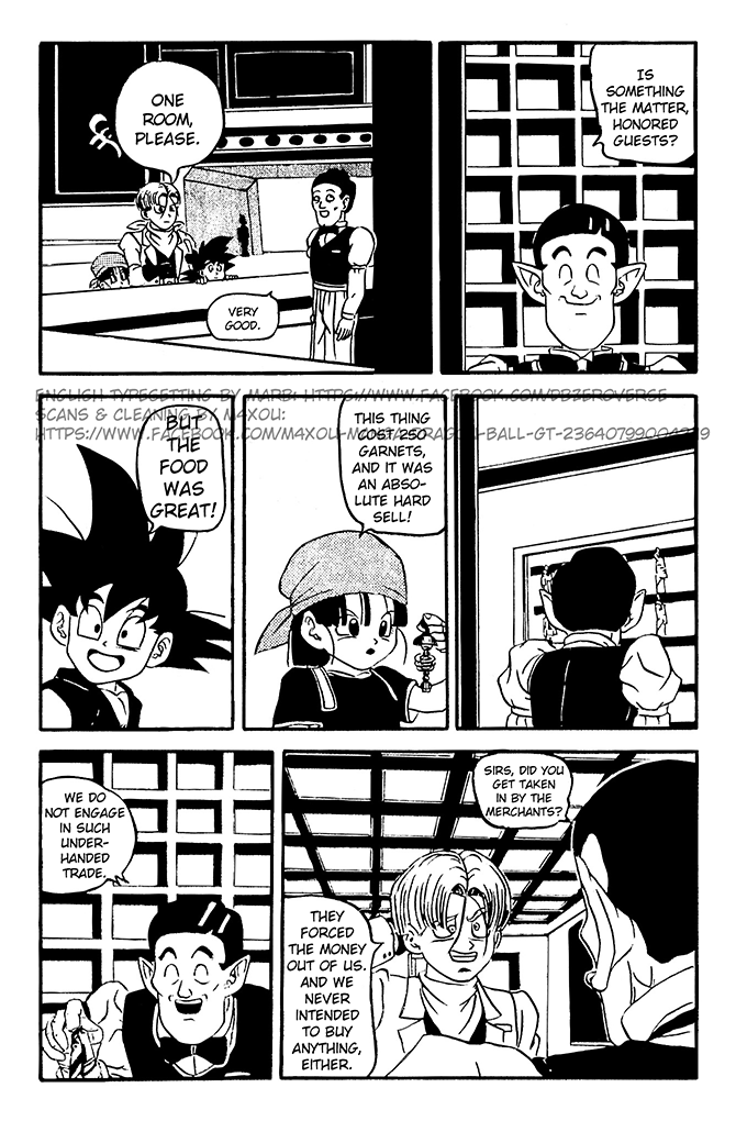 Dragon Ball GT Chapter 7 page 19 - Chapter 7: Super-Greedy!! The Merchant Planet Imegga