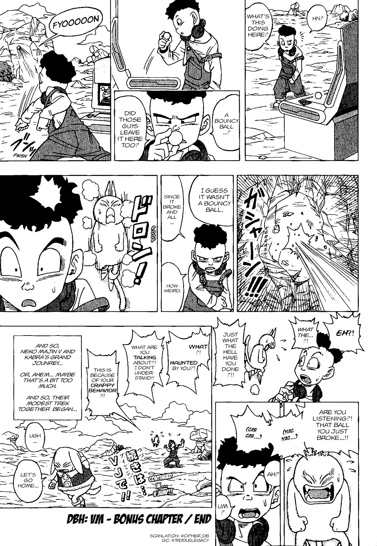 Dragon Ball Heroes - Victory Mission Chapter 15.5 page 9 - Chapter: SPECIAL #5: Neko Majin Bonus Chapter