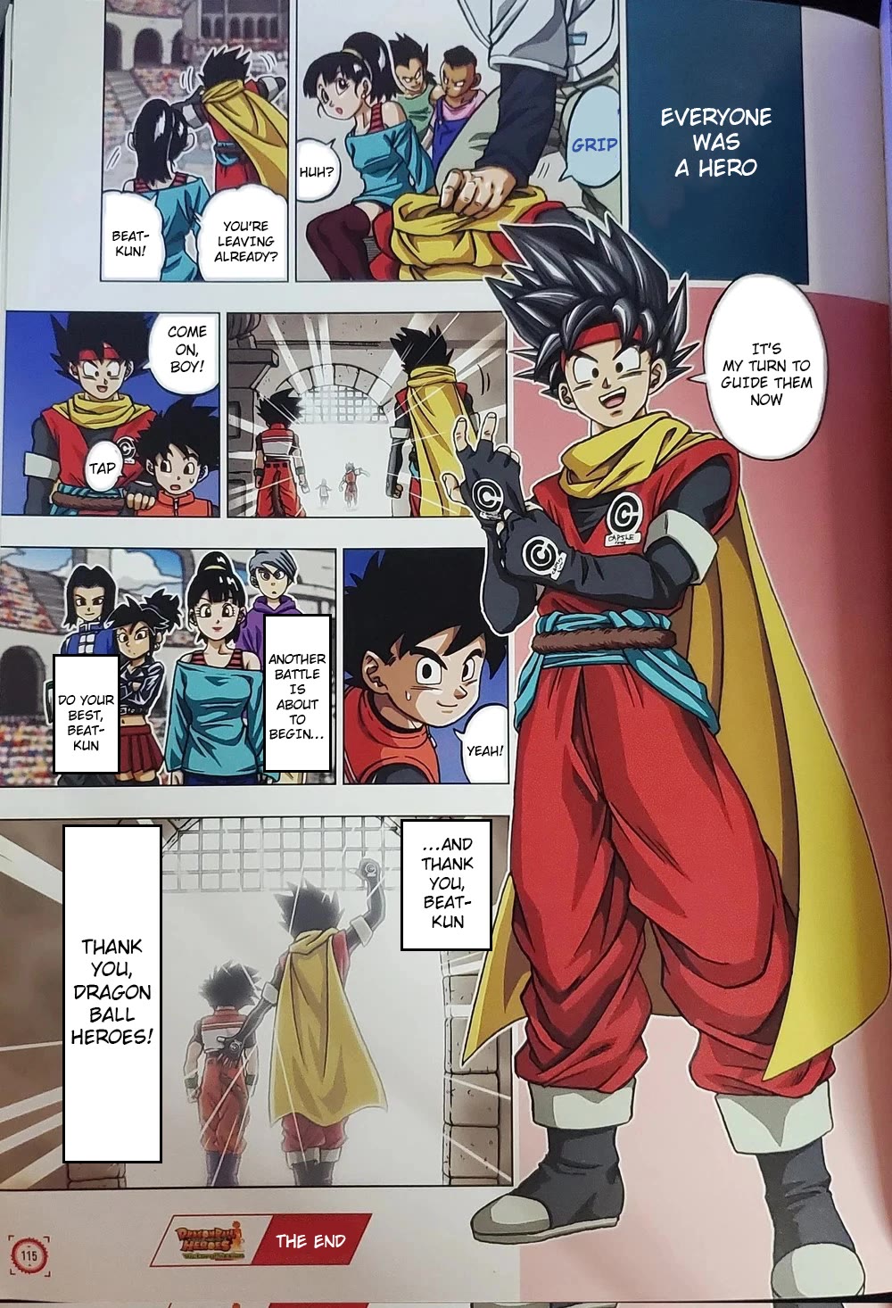 Dragon Ball Heroes - Victory Mission Chapter 30 page 3 - Chapter 30: To The Next Heroes [END]