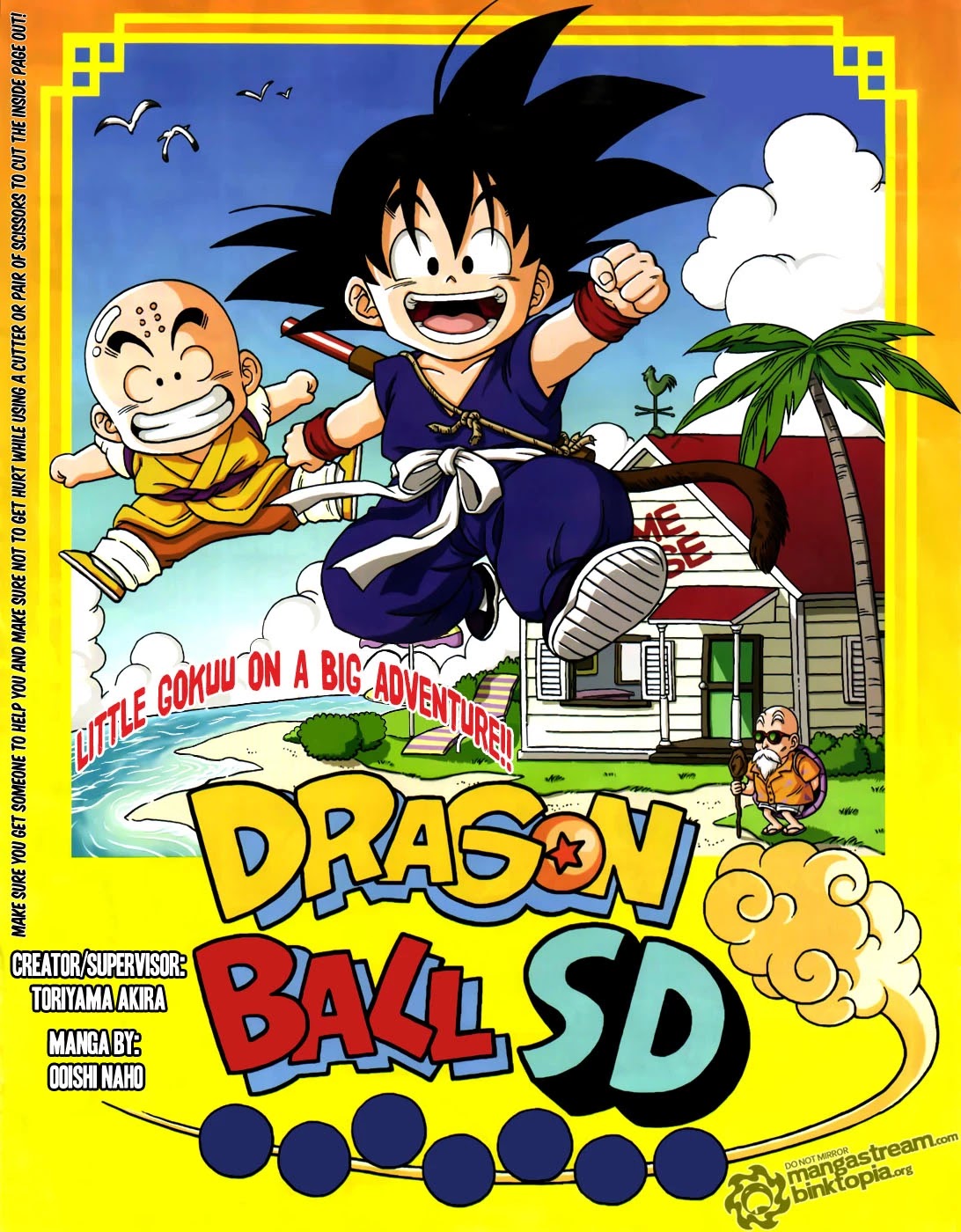 Dragon Ball SD Chapter 0.1 page 1 - Chapter 0.1: Little Goku On A Big Adventure