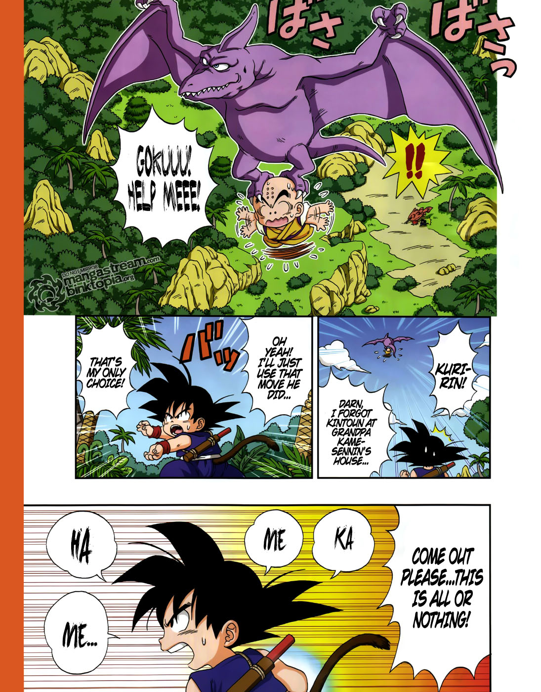 Dragon Ball SD Chapter 0.1 page 11 - Chapter 0.1: Little Goku On A Big Adventure