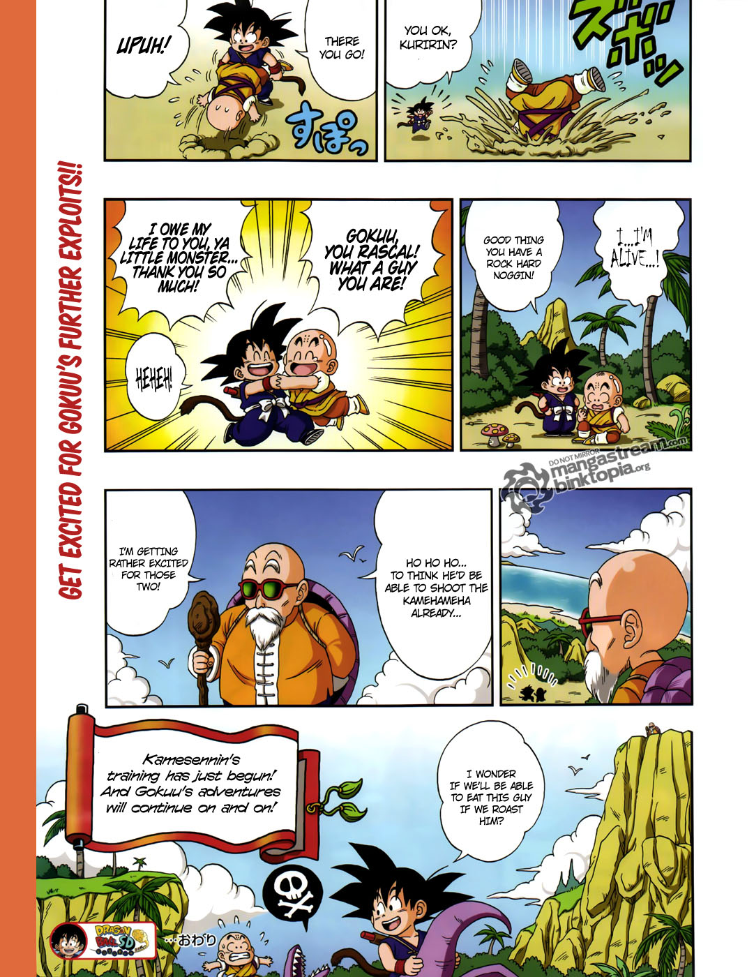 Dragon Ball SD Chapter 0.1 page 13 - Chapter 0.1: Little Goku On A Big Adventure