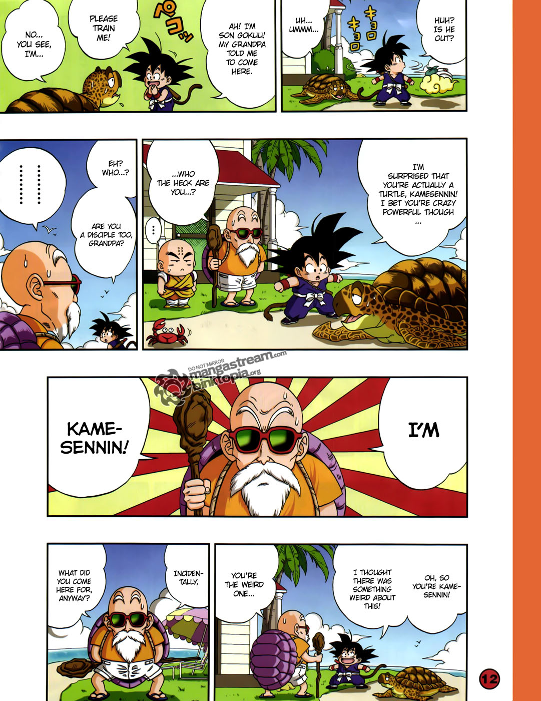 Dragon Ball SD Chapter 0.1 page 4 - Chapter 0.1: Little Goku On A Big Adventure