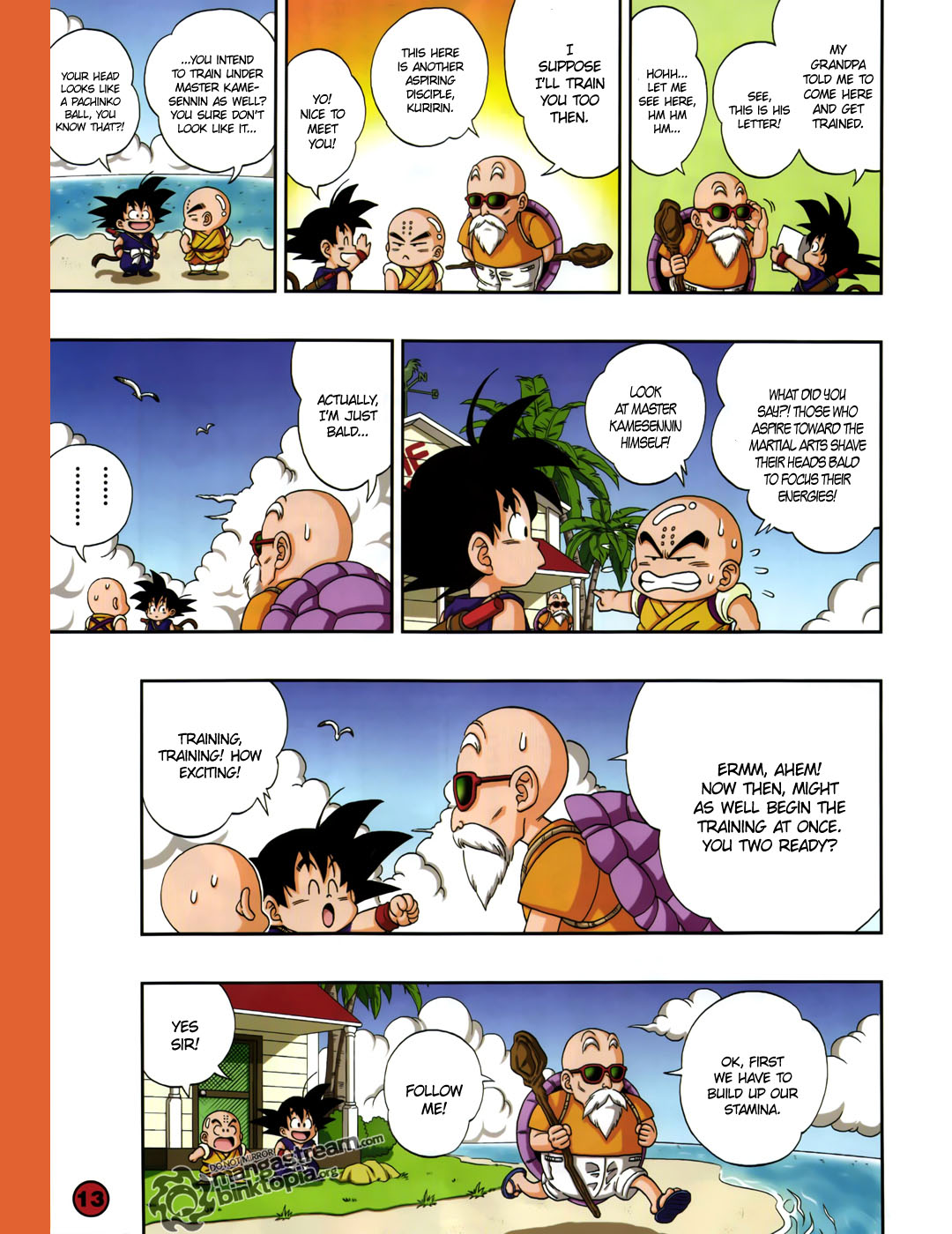 Dragon Ball SD Chapter 0.1 page 5 - Chapter 0.1: Little Goku On A Big Adventure