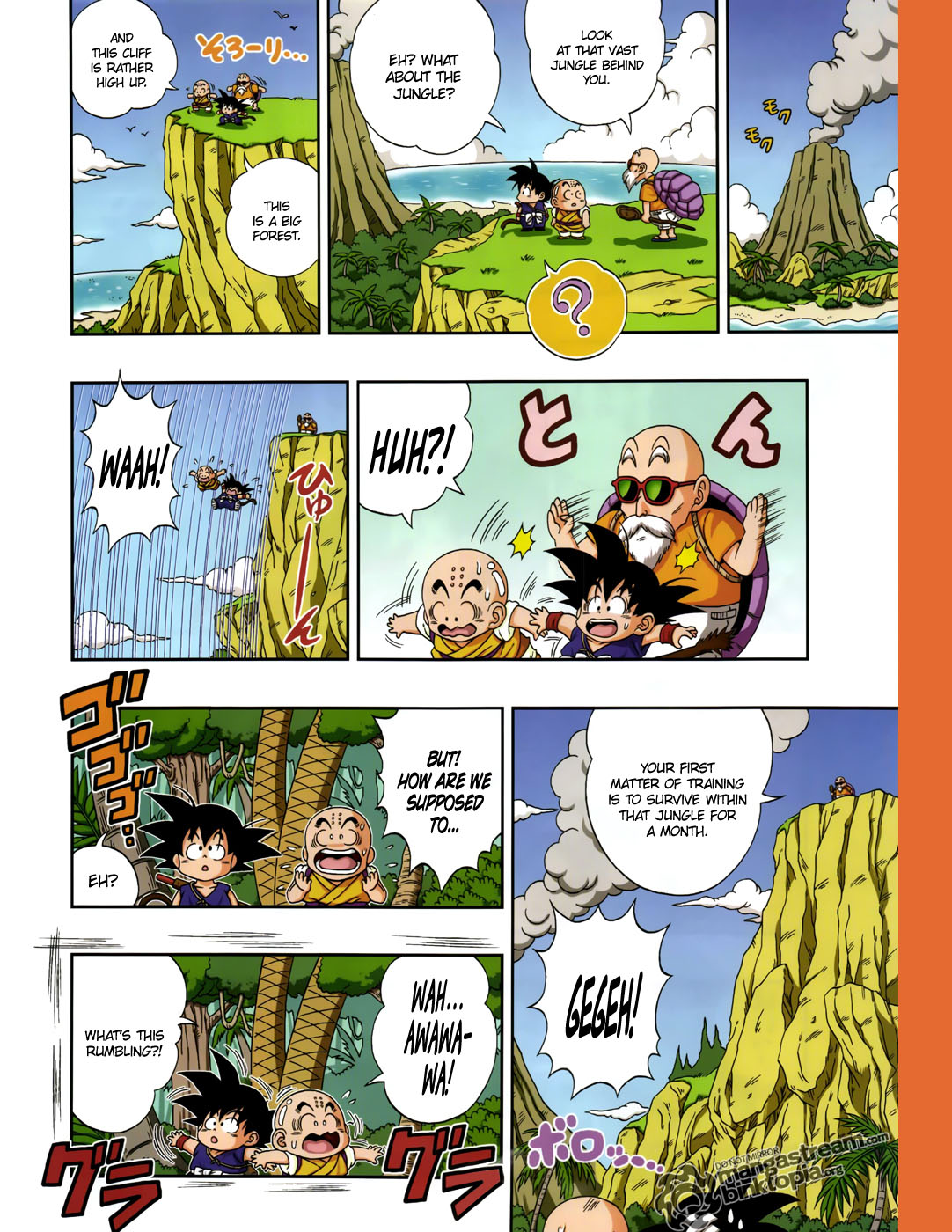Dragon Ball SD Chapter 0.1 page 6 - Chapter 0.1: Little Goku On A Big Adventure