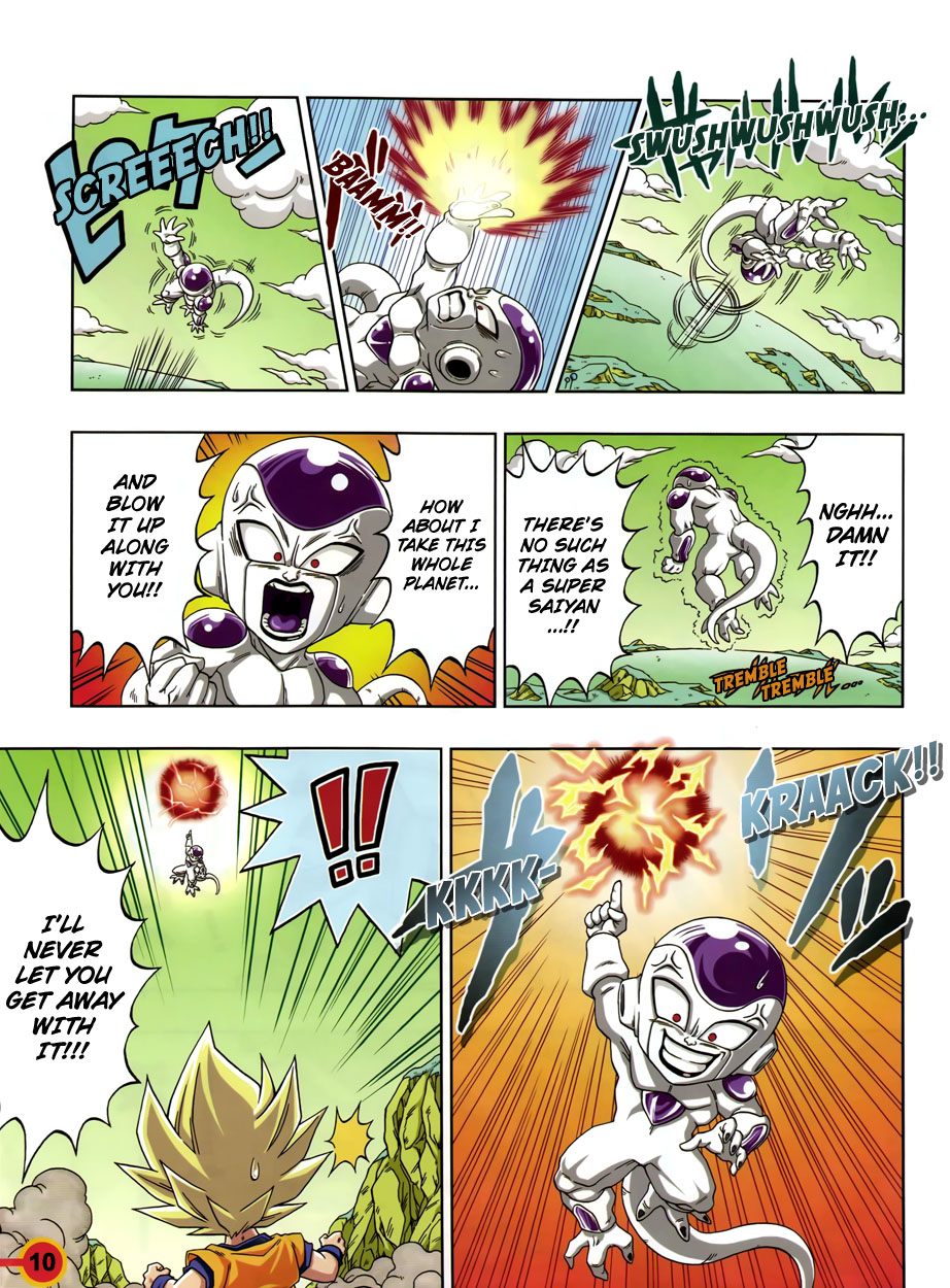Dragon Ball SD Chapter 0.2 page 10 - Chapter 0.2: Goku vs Freeza!
