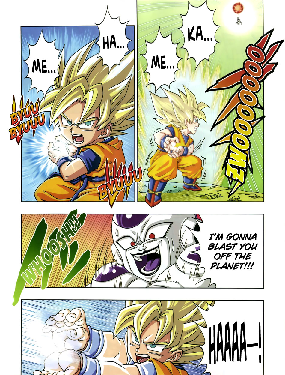 Dragon Ball SD Chapter 0.2 page 11 - Chapter 0.2: Goku vs Freeza!