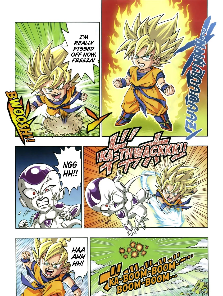 Dragon Ball SD Chapter 0.2 page 8 - Chapter 0.2: Goku vs Freeza!