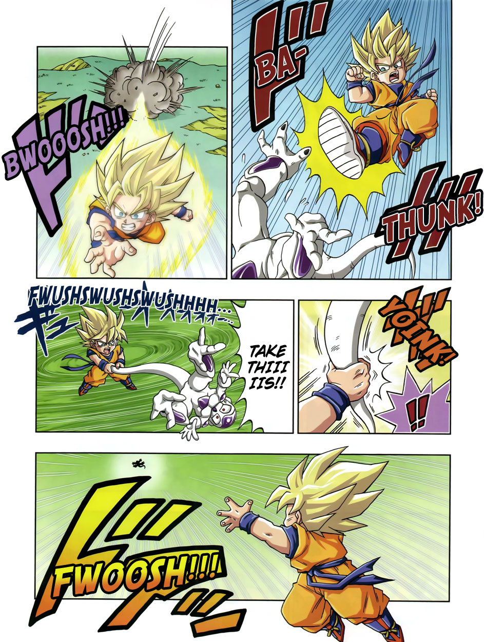 Dragon Ball SD Chapter 0.2 page 9 - Chapter 0.2: Goku vs Freeza!