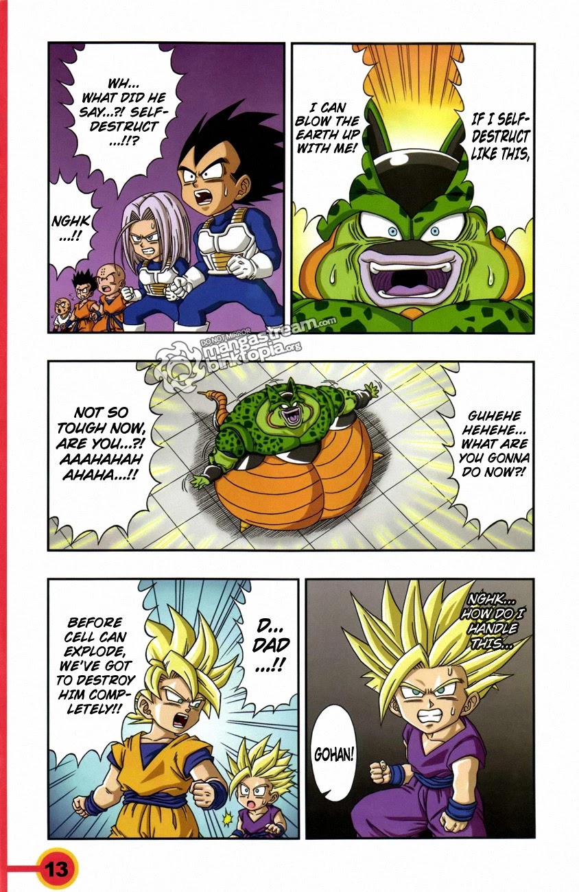 Dragon Ball SD Chapter 0.3 page 14 - Chapter 0.3: Son Goku and Son Gohan!