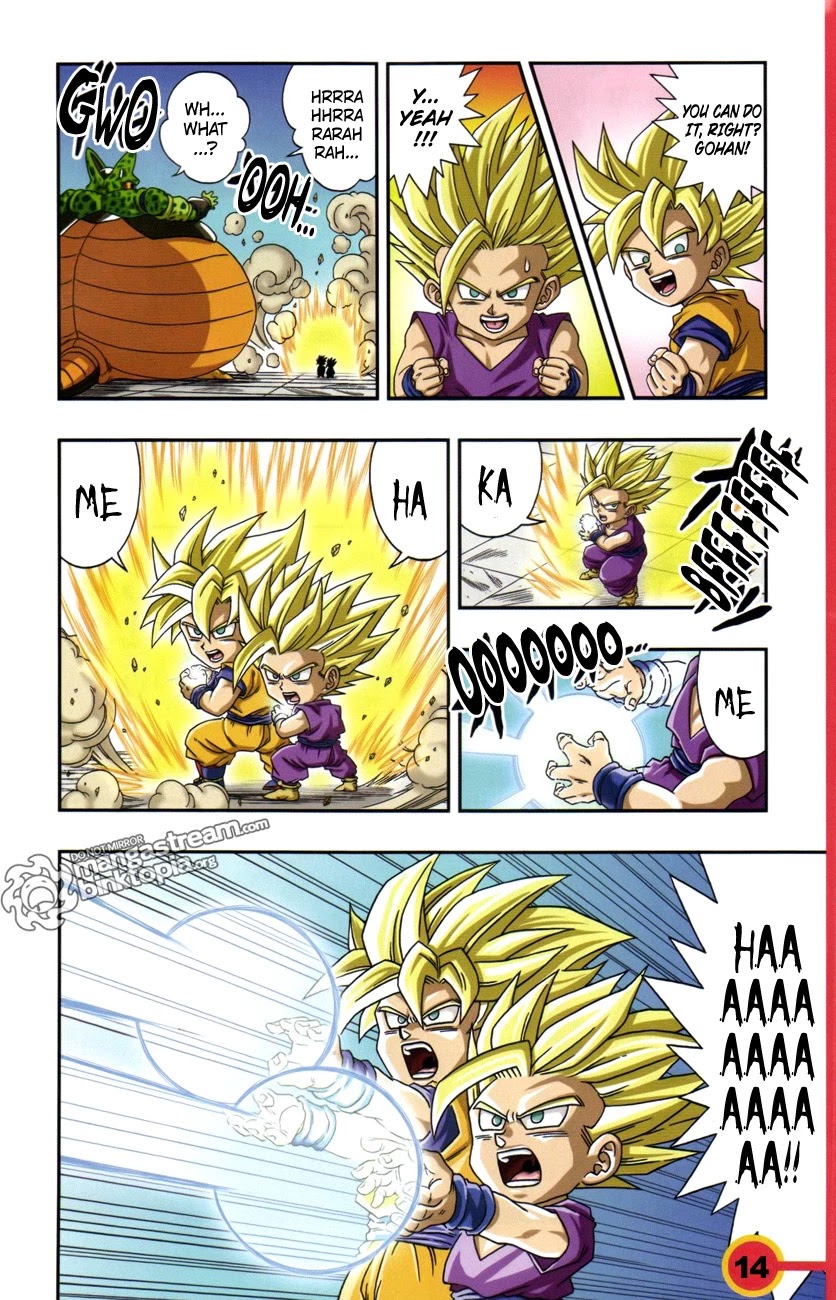 Dragon Ball SD Chapter 0.3 page 15 - Chapter 0.3: Son Goku and Son Gohan!