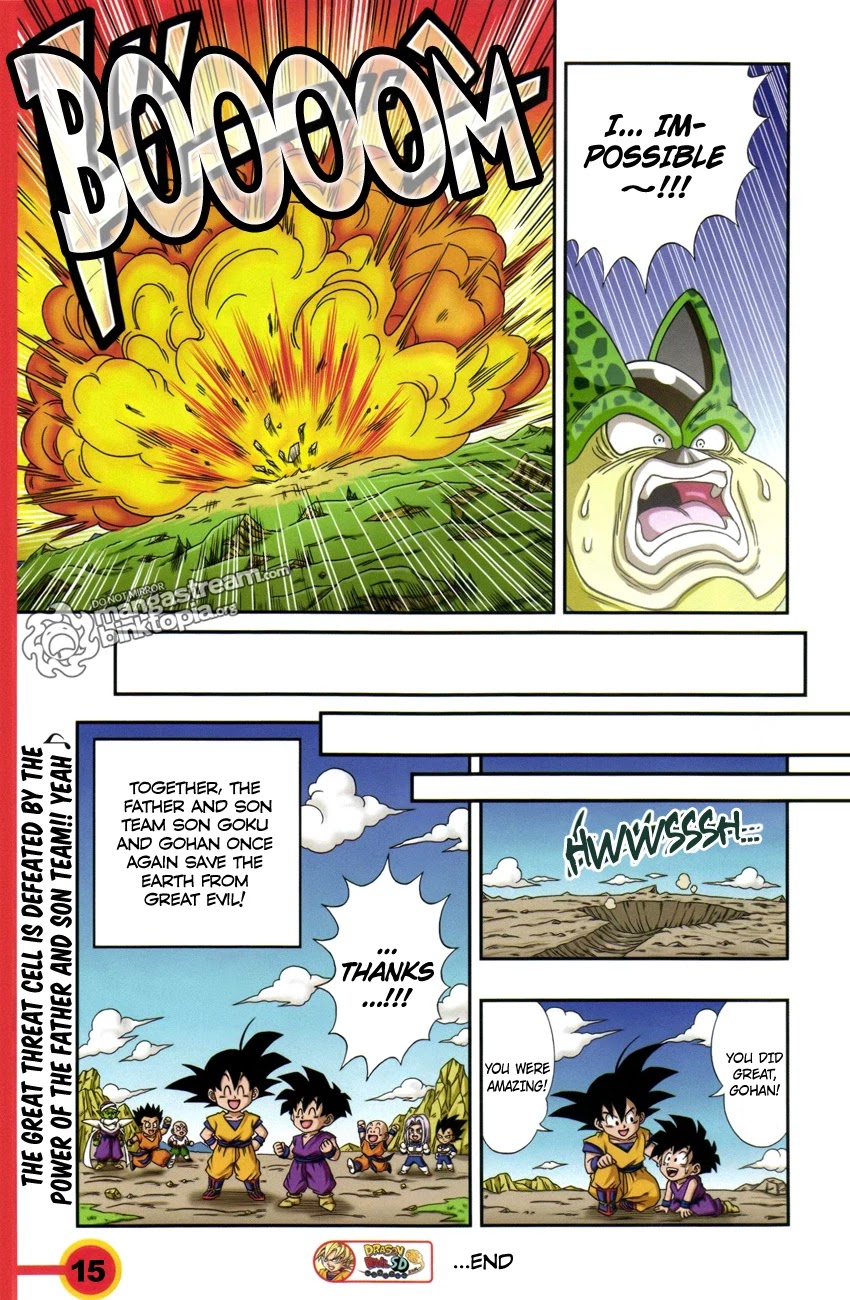 Dragon Ball SD Chapter 0.3 page 16 - Chapter 0.3: Son Goku and Son Gohan!
