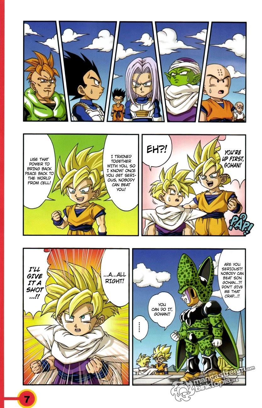 Dragon Ball SD Chapter 0.3 page 8 - Chapter 0.3: Son Goku and Son Gohan!