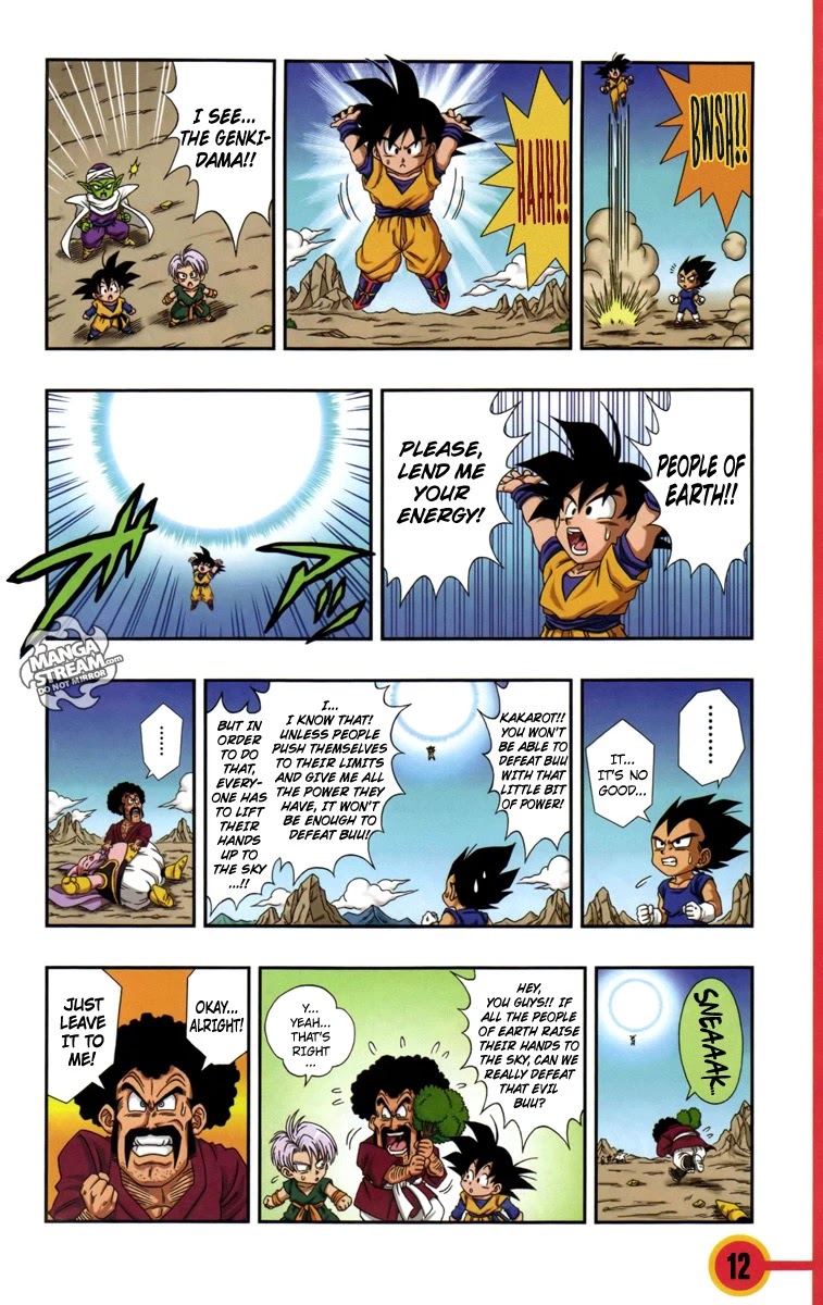 Dragon Ball SD Chapter 0.4 page 13 - Chapter 0.4: Son Goku and That Man Save The Earth?!