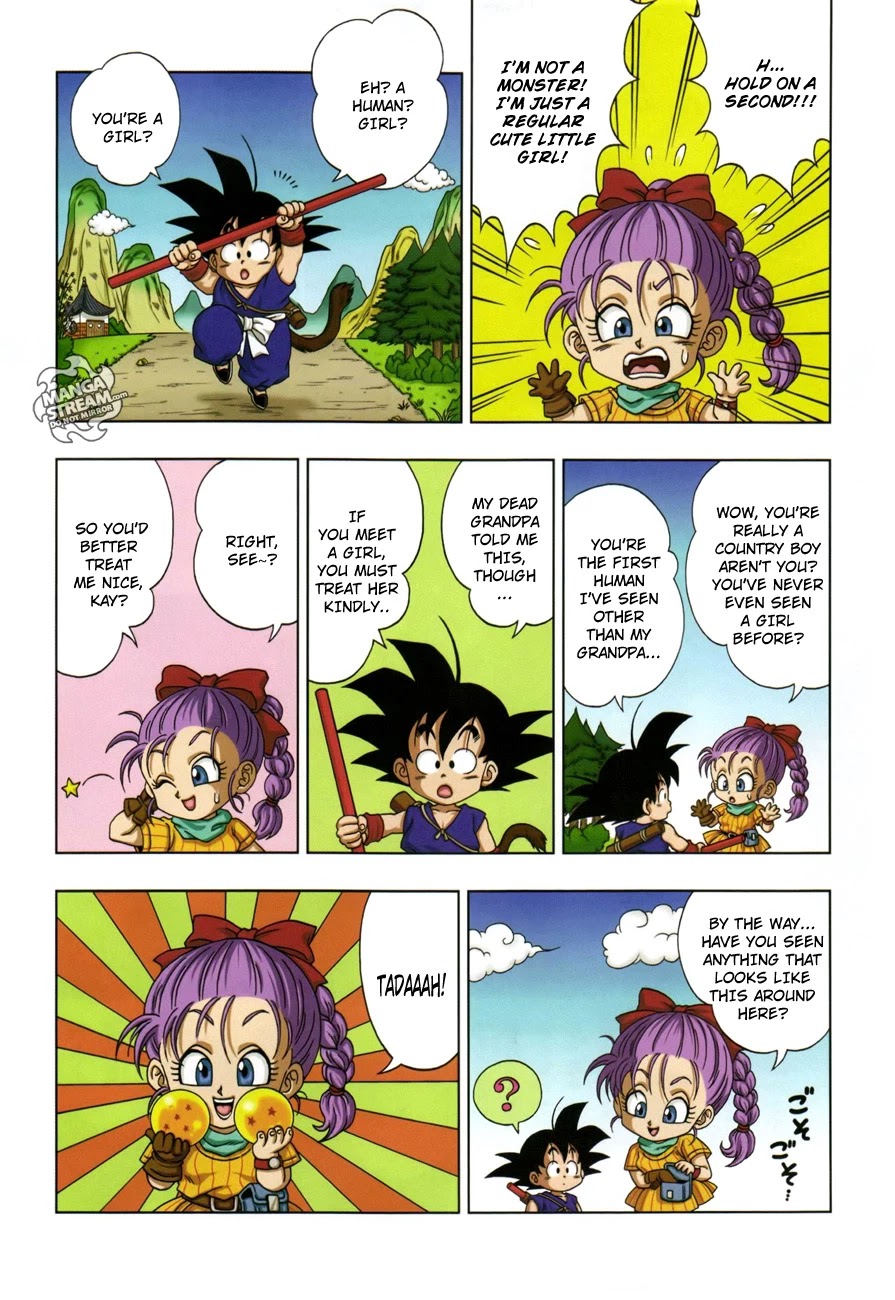 Dragon Ball SD Chapter 1 page 4 - Chapter 1: Bulma, Goku, and the Dragon Balls