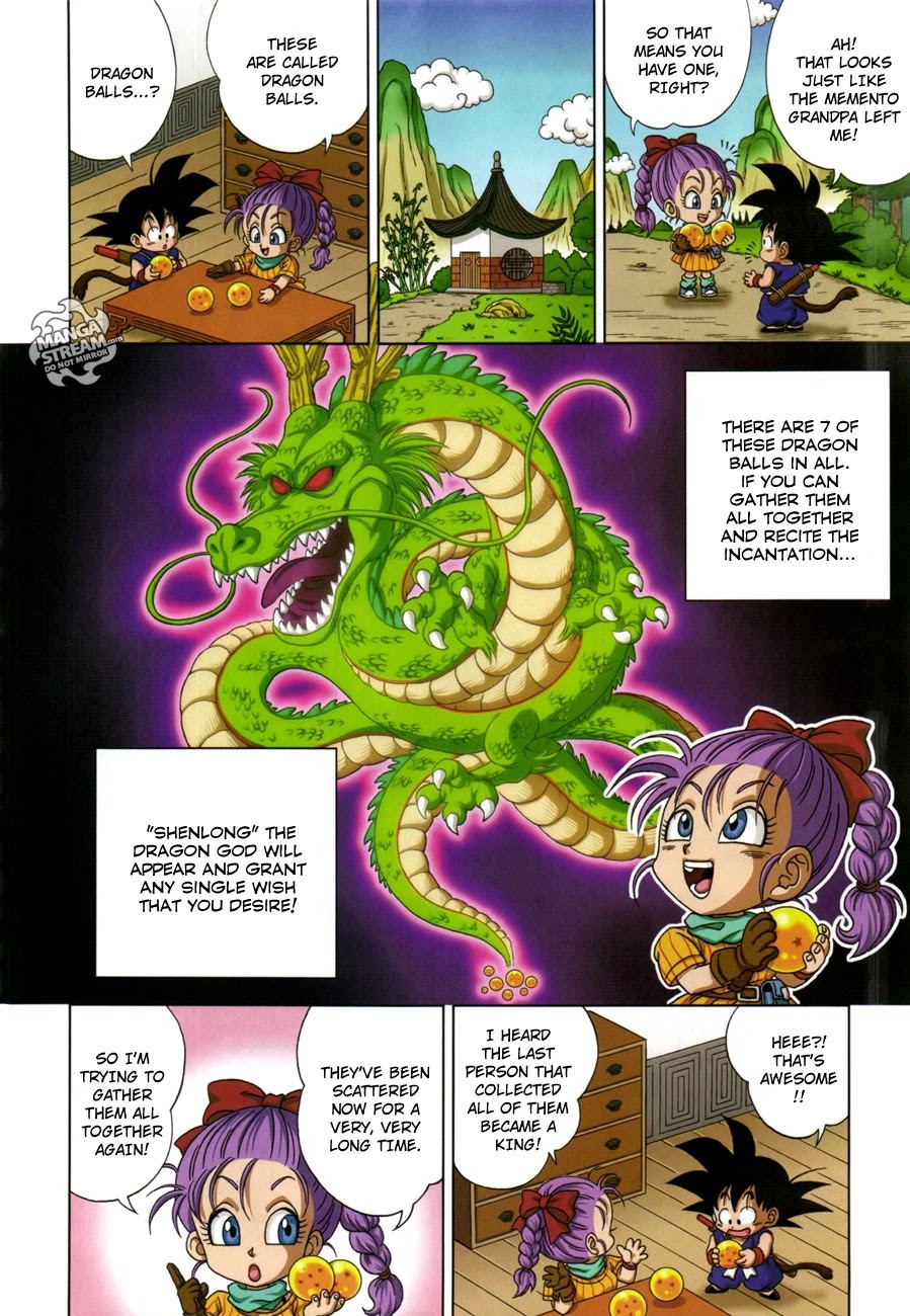 Dragon Ball SD Chapter 1 page 5 - Chapter 1: Bulma, Goku, and the Dragon Balls