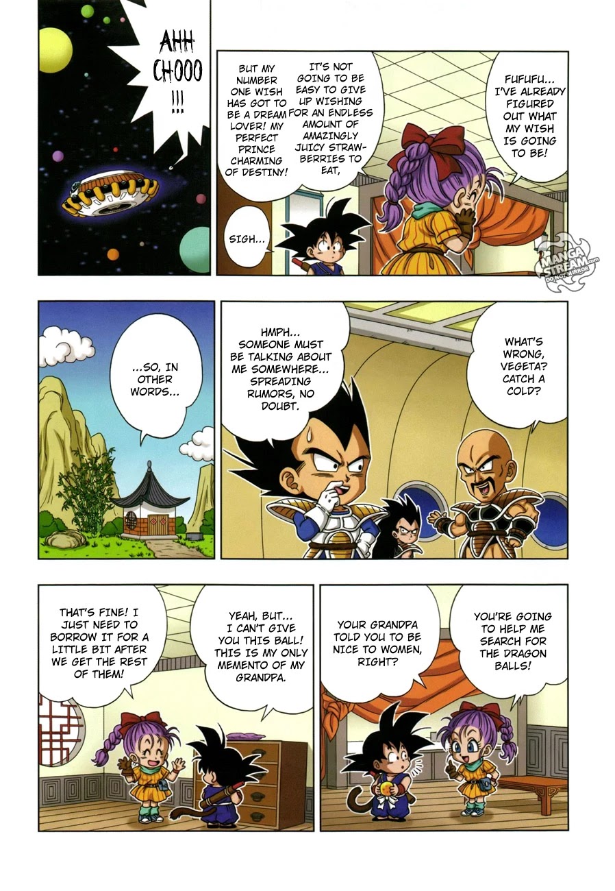 Dragon Ball SD Chapter 1 page 6 - Chapter 1: Bulma, Goku, and the Dragon Balls