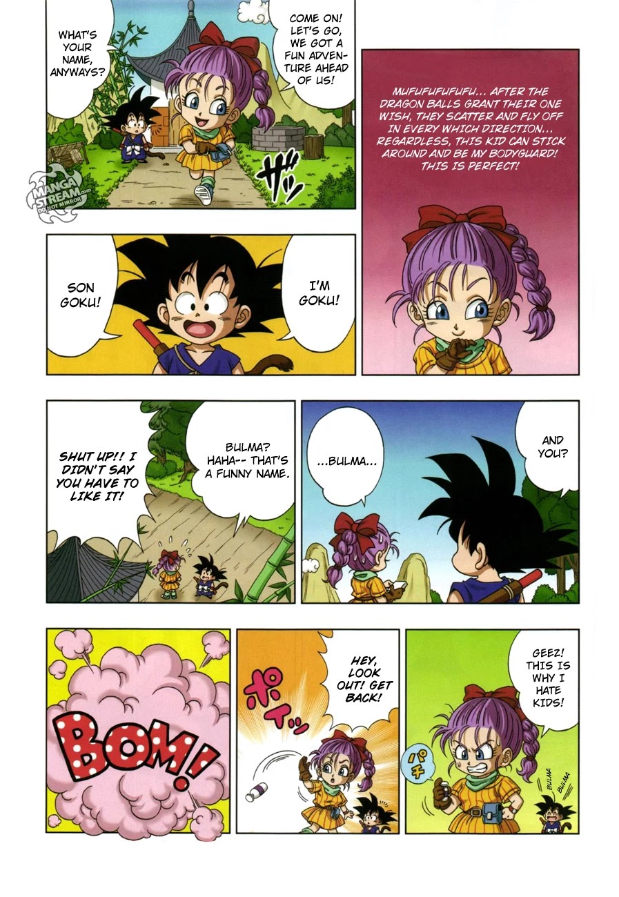 Dragon Ball SD Chapter 1 page 7 - Chapter 1: Bulma, Goku, and the Dragon Balls