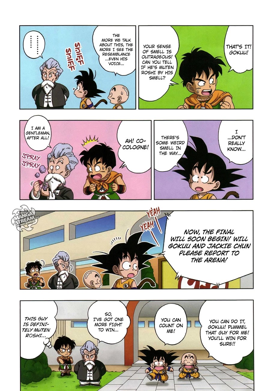Dragon Ball SD Chapter 10 page 14 - Chapter 10: Offense and Defense! Kuririn vs. Jackie