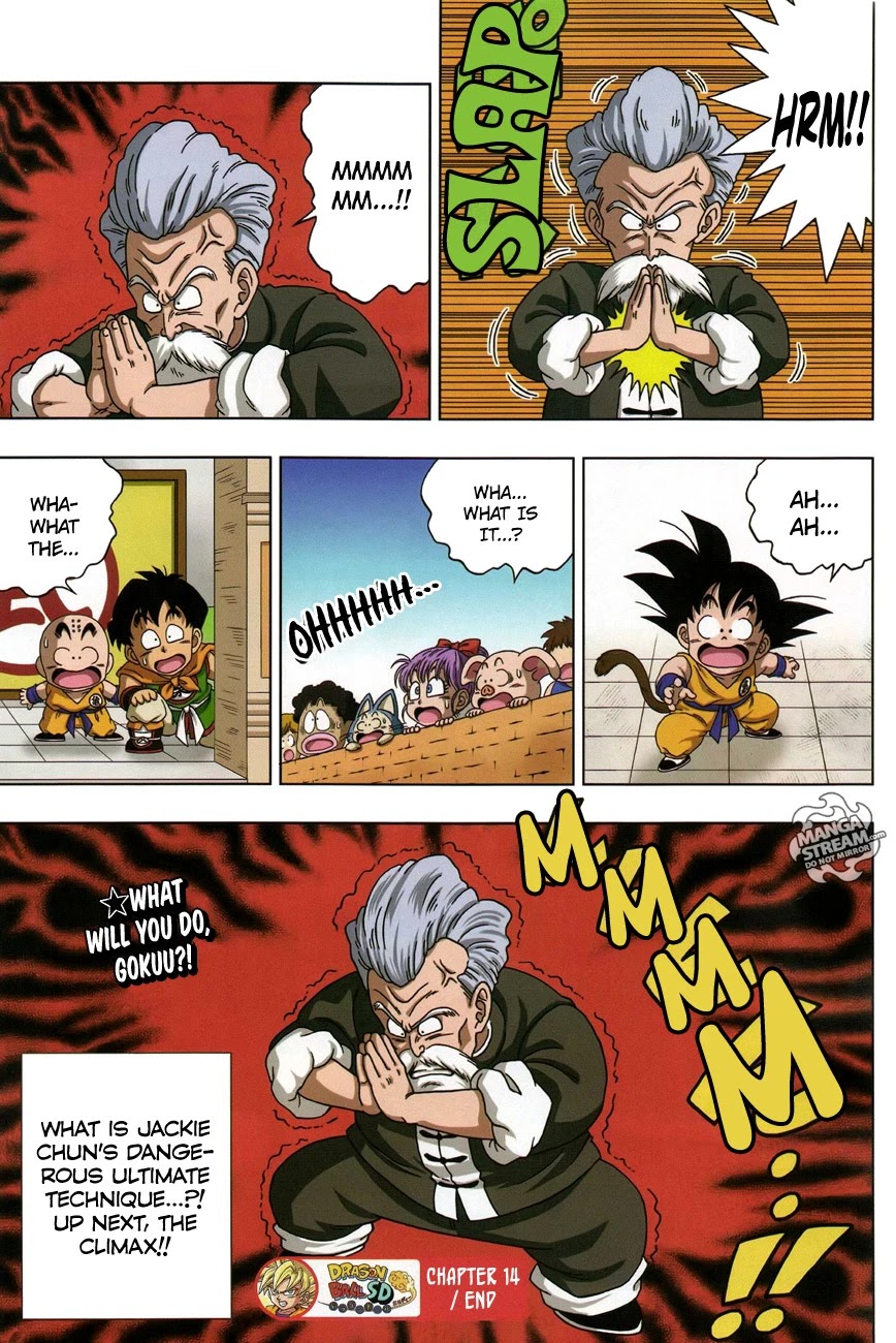 Dragon Ball SD Chapter 10 page 18 - Chapter 10: Offense and Defense! Kuririn vs. Jackie