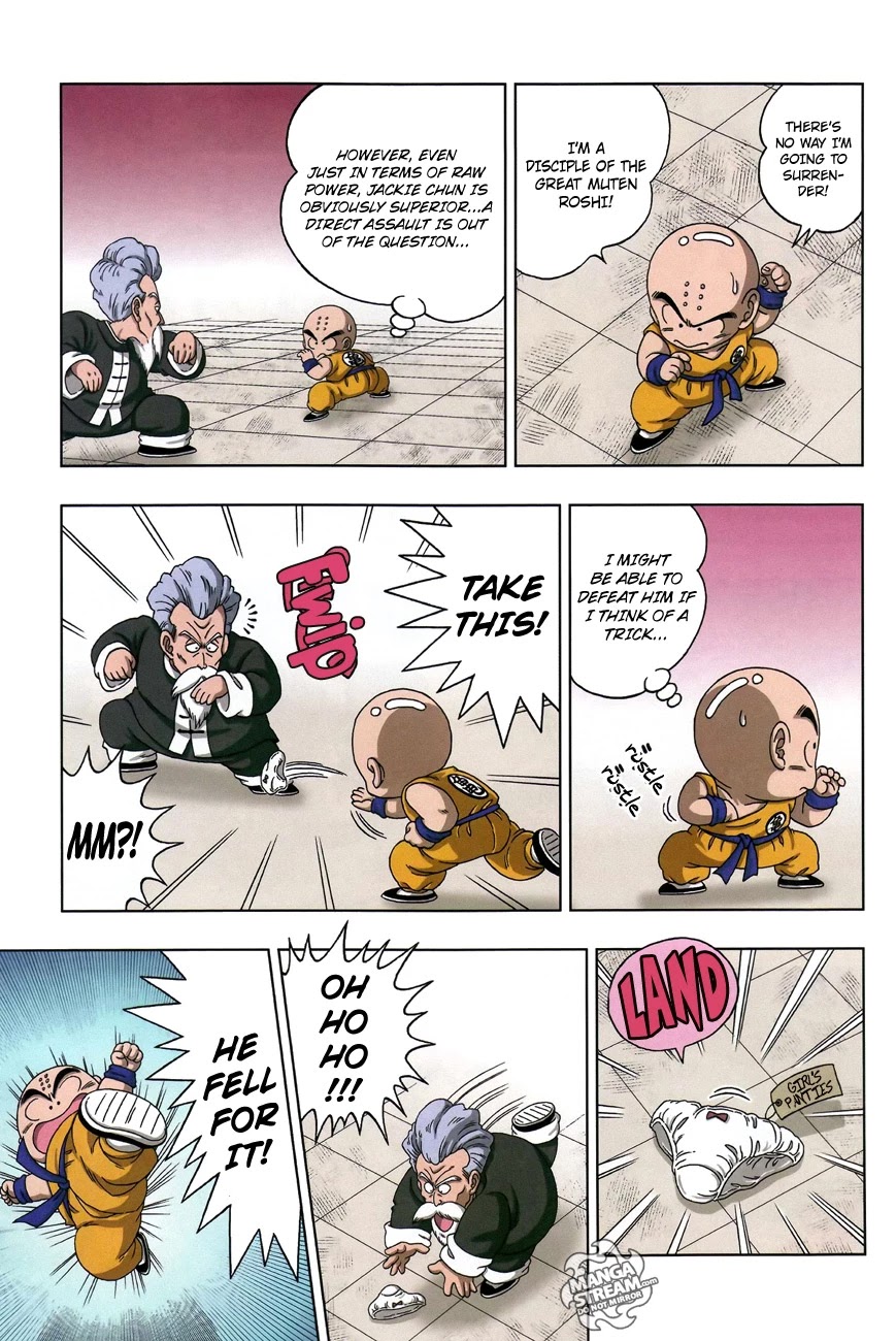 Dragon Ball SD Chapter 10 page 4 - Chapter 10: Offense and Defense! Kuririn vs. Jackie