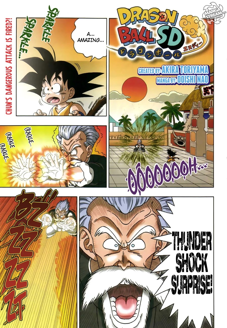 Dragon Ball SD Chapter 11 page 1 - Chapter 11: The Grand Finals!!