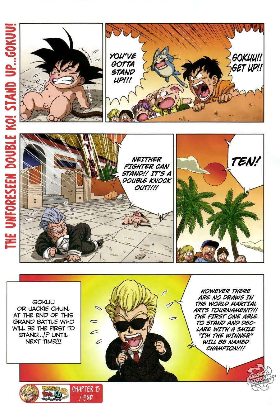 Dragon Ball SD Chapter 11 page 18 - Chapter 11: The Grand Finals!!