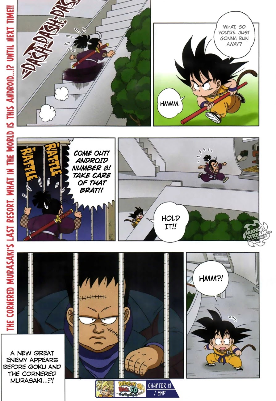 Dragon Ball SD Chapter 14 page 20 - Chapter 14: Confrontation! The Ninja Murasaki