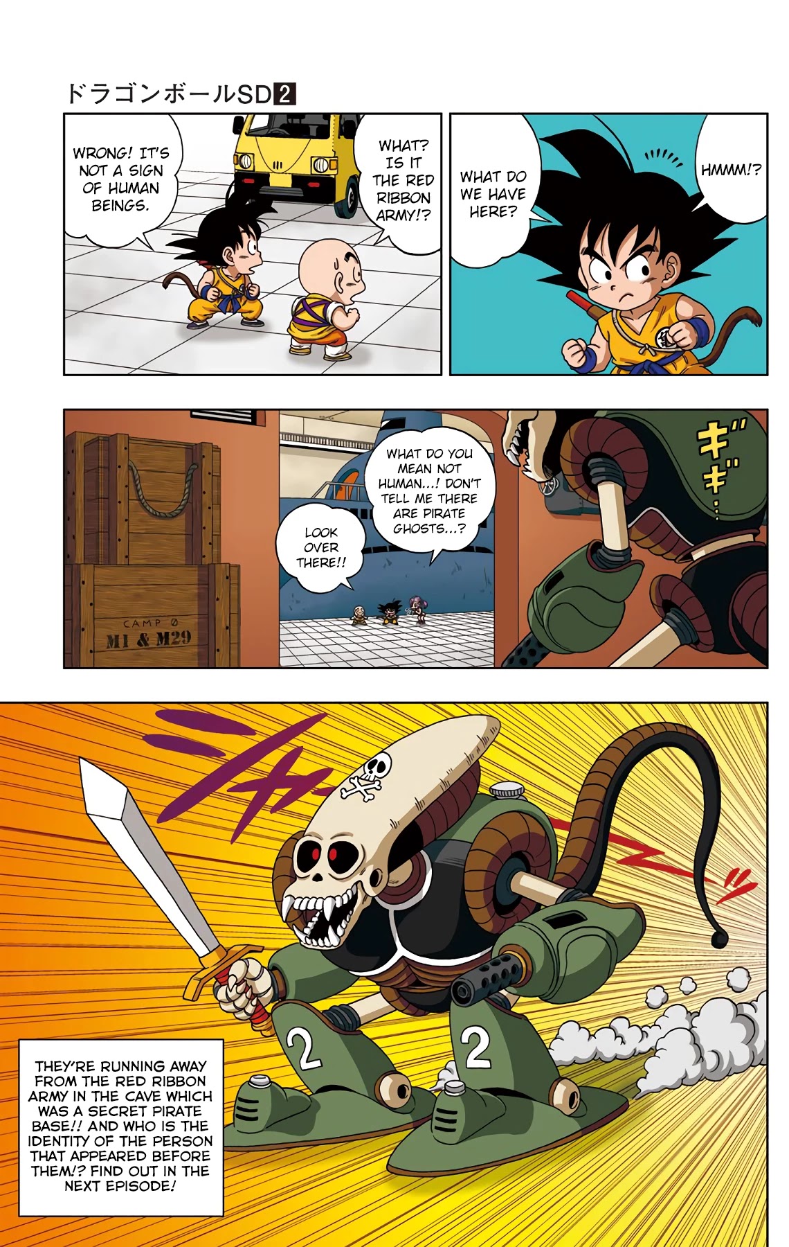 Dragon Ball SD Chapter 17 page 17 - Chapter 17: General Blue Commences His Assault!