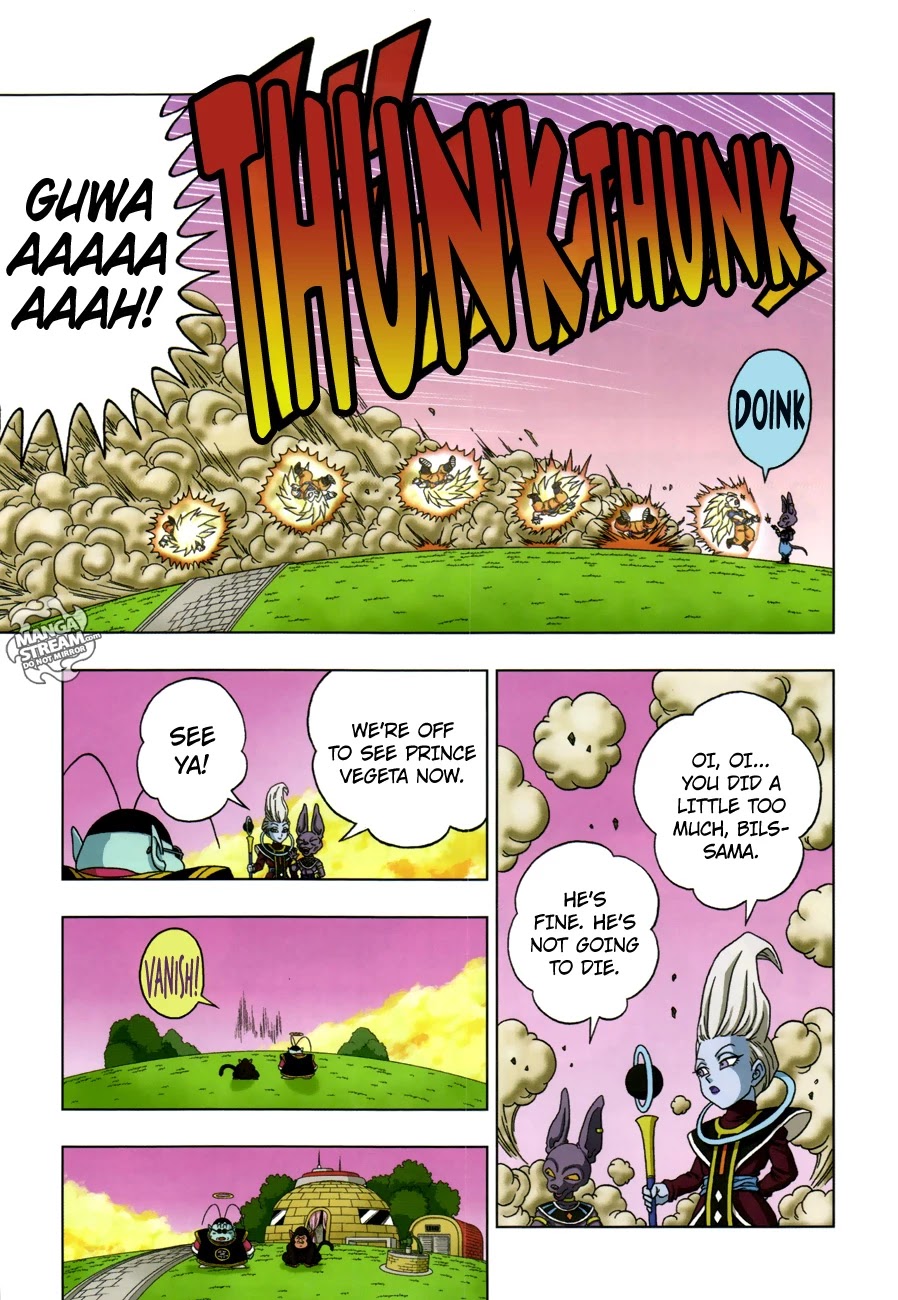Dragon Ball SD Chapter 18.2 page 10 - Chapter 18.2: Special Manga 1: God VS God - DBZ Movie Special Edition
