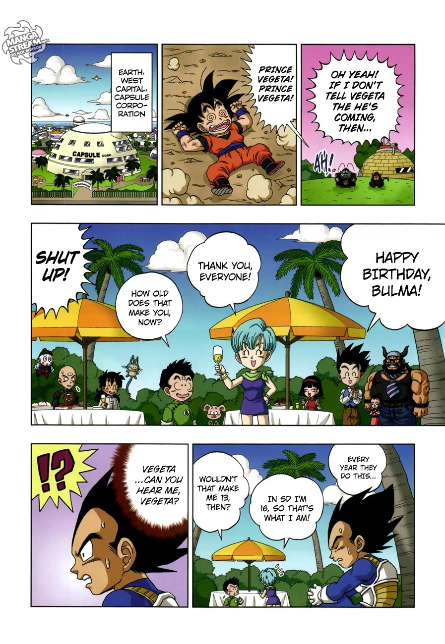 Dragon Ball SD Chapter 18.2 page 11 - Chapter 18.2: Special Manga 1: God VS God - DBZ Movie Special Edition