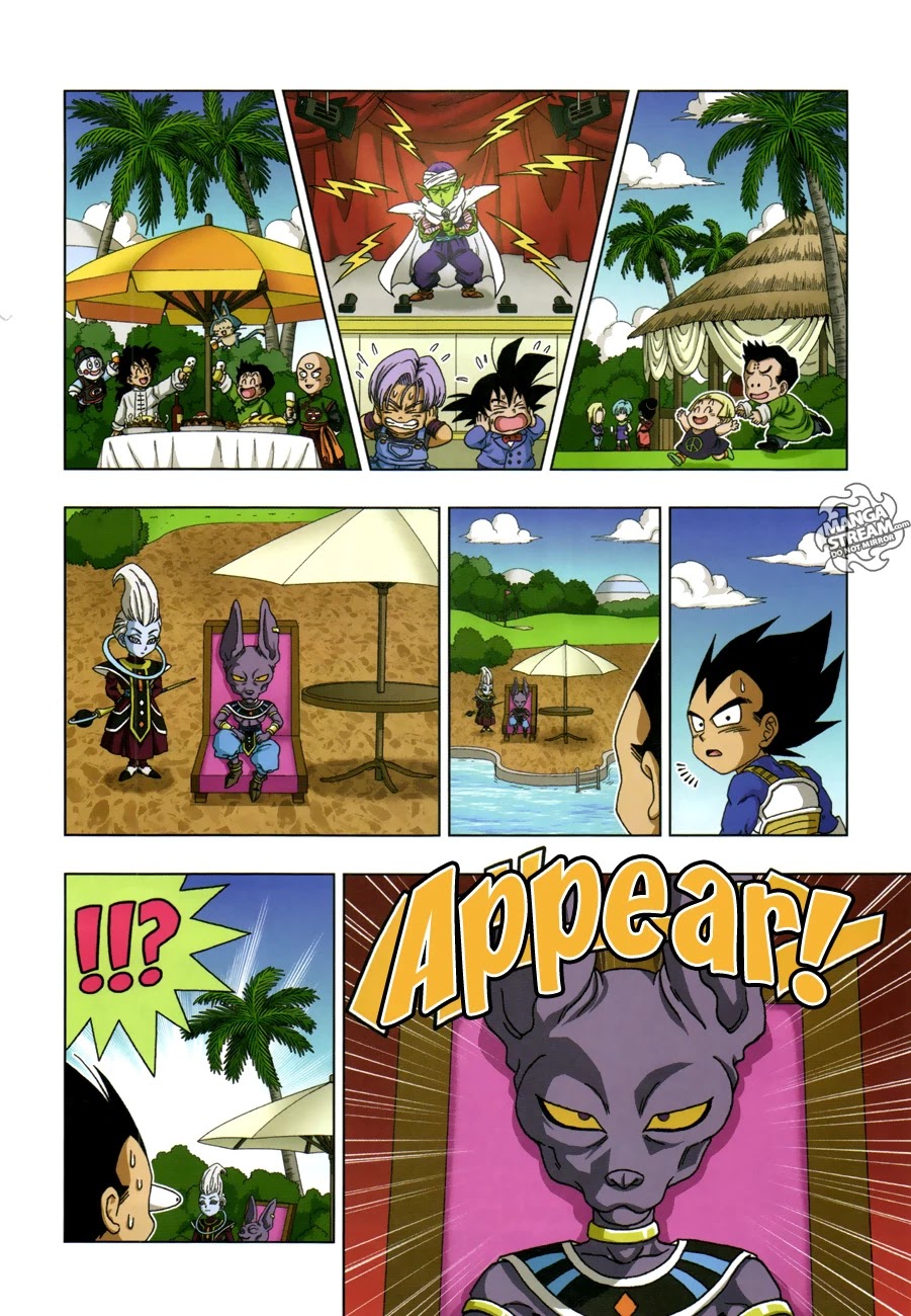 Dragon Ball SD Chapter 18.2 page 13 - Chapter 18.2: Special Manga 1: God VS God - DBZ Movie Special Edition