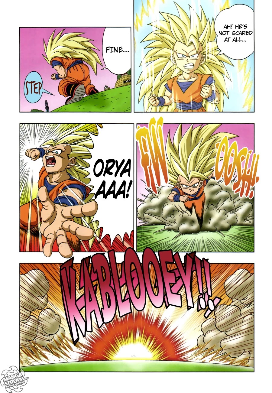 Dragon Ball SD Chapter 18.2 page 8 - Chapter 18.2: Special Manga 1: God VS God - DBZ Movie Special Edition