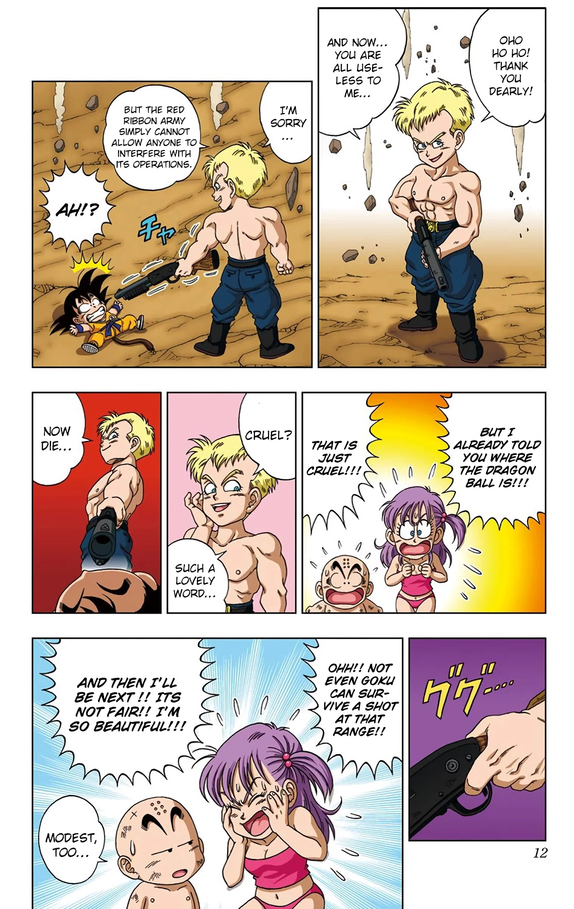 Dragon Ball SD Chapter 19 page 13 - Chapter 19: Clash! General Blue with Shining Eyes!!