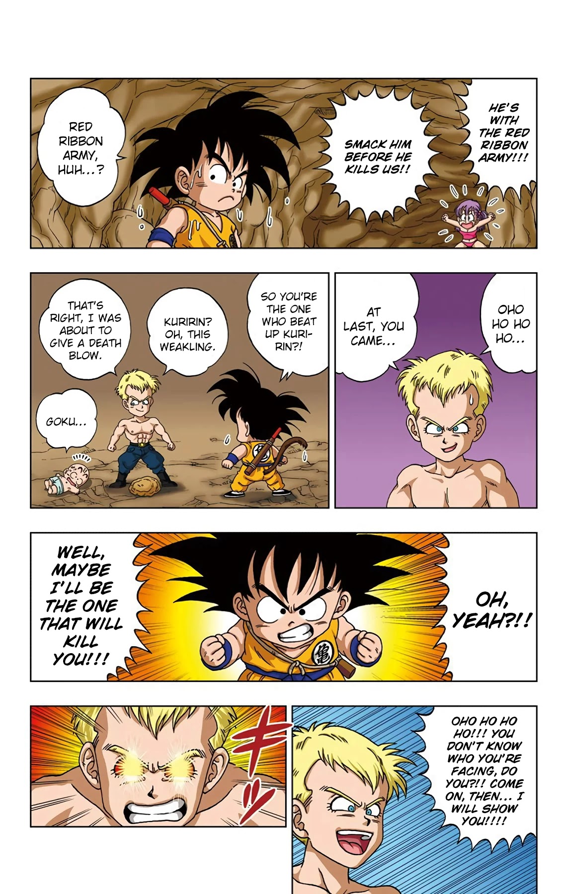 Dragon Ball SD Chapter 19 page 9 - Chapter 19: Clash! General Blue with Shining Eyes!!