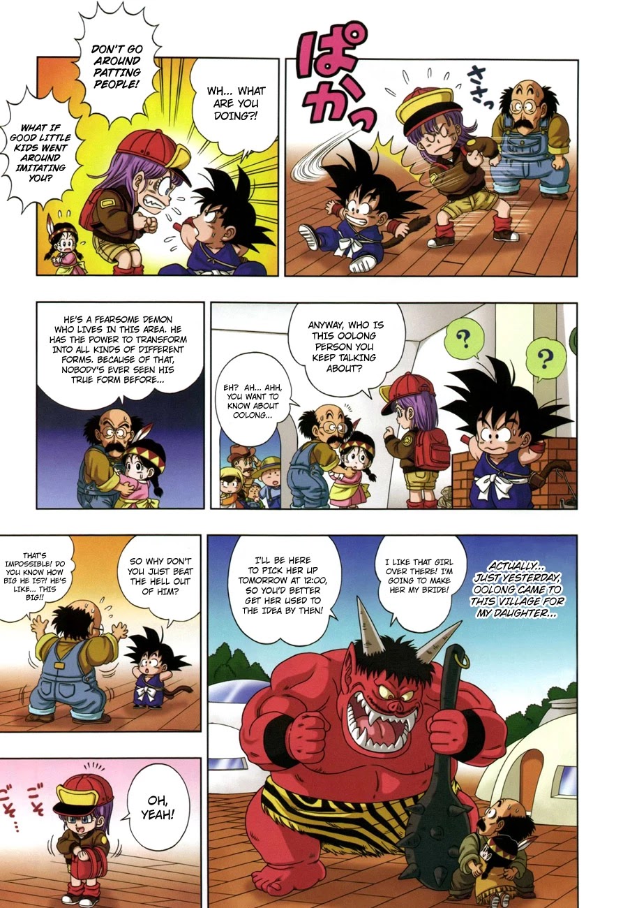 Dragon Ball SD Chapter 2 page 6 - Chapter 2: The Transforming Demon, Oolong