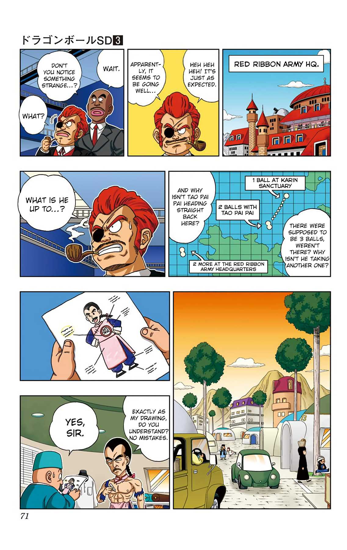 Dragon Ball SD Chapter 22 page 13 - Chapter 22: Brutal! The Hitman "Tao Pai-Pai"