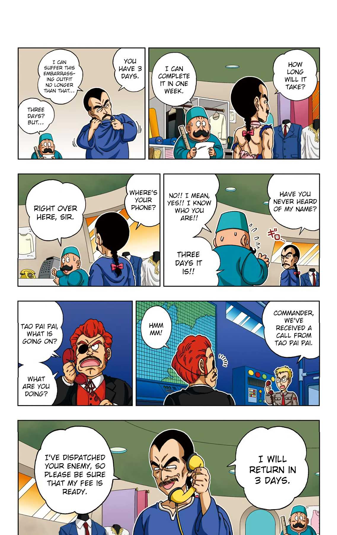 Dragon Ball SD Chapter 22 page 14 - Chapter 22: Brutal! The Hitman "Tao Pai-Pai"