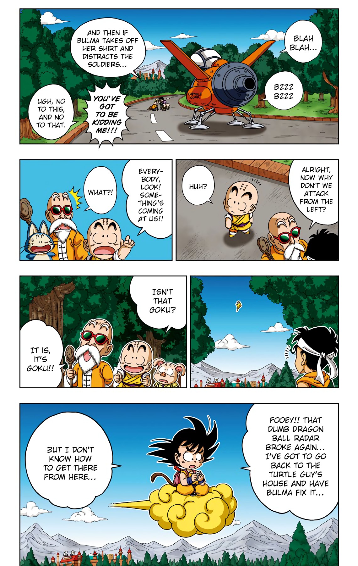 Dragon Ball SD Chapter 29 page 7 - Chapter 29: The Future of Ryukyu