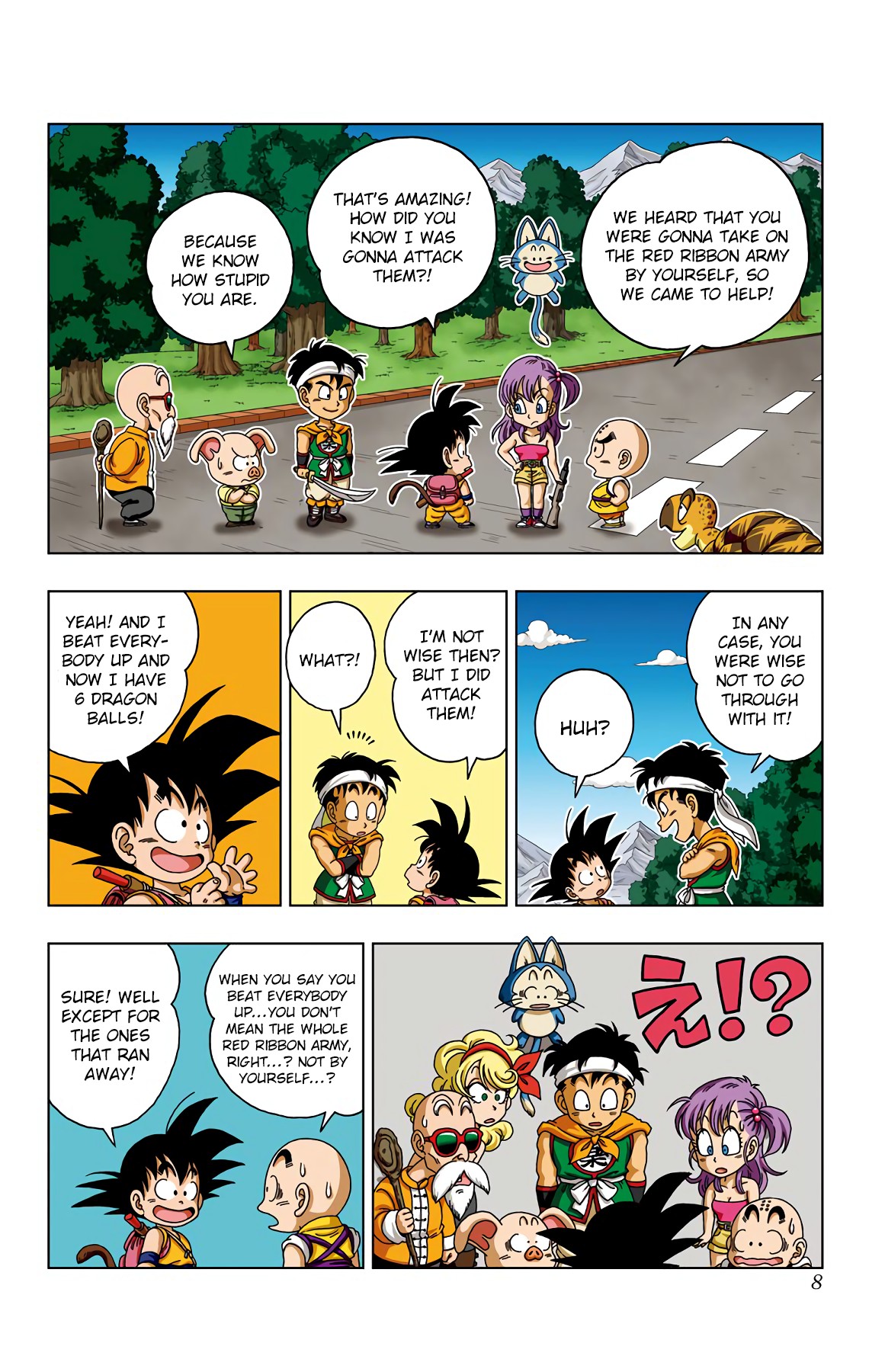 Dragon Ball SD Chapter 29 page 9 - Chapter 29: The Future of Ryukyu