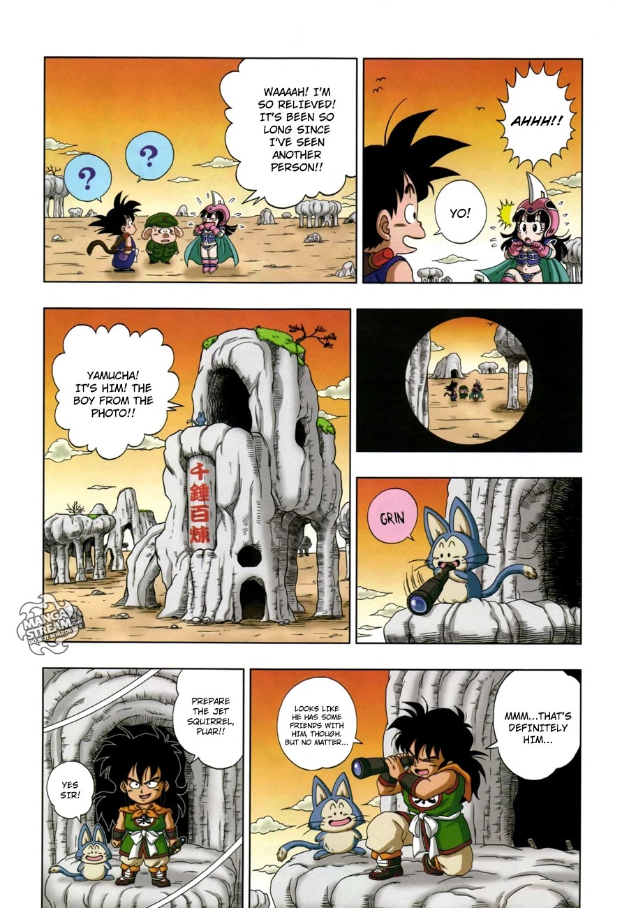 Dragon Ball SD Chapter 3 page 5 - Chapter 3: Yamcha, Wolf of the Wilderness