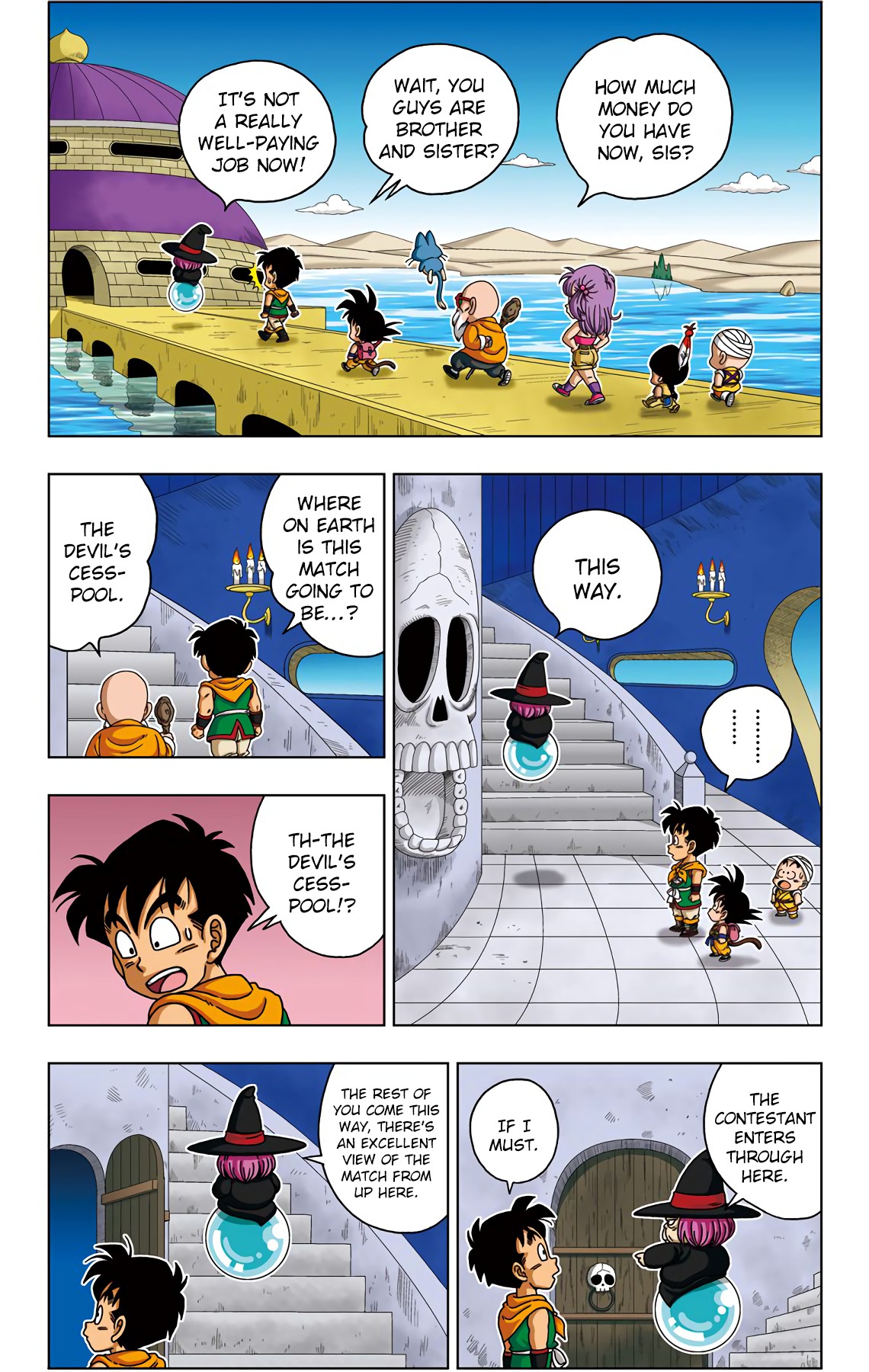 Dragon Ball SD Chapter 30 page 11 - Chapter 30: Battle of the Bleeders!